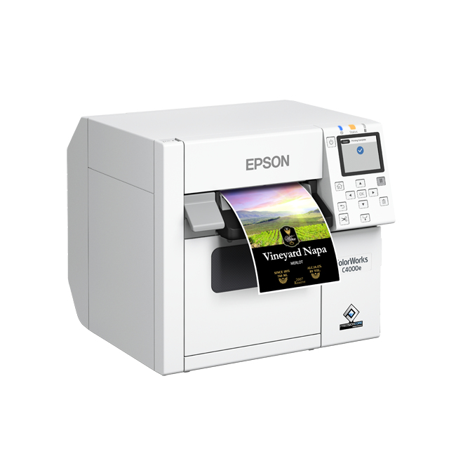 EPSON Cw-c4000e (mk) - Colour Label Printer - 108 Mm
