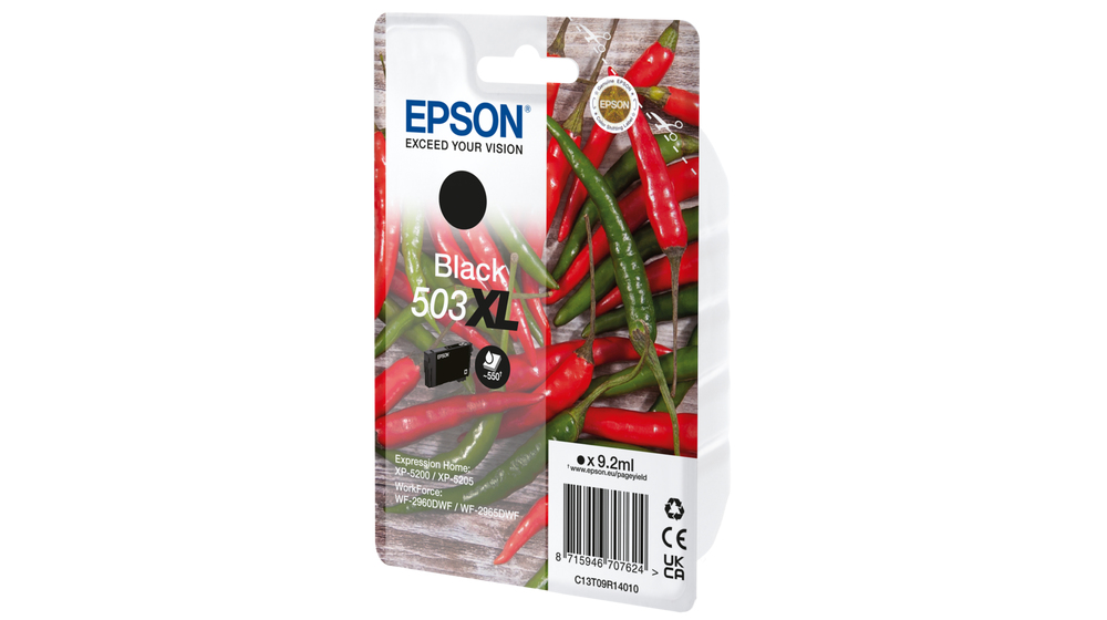 EPSON Ink Cartridge - 503 Xl - 9.2ml Black
