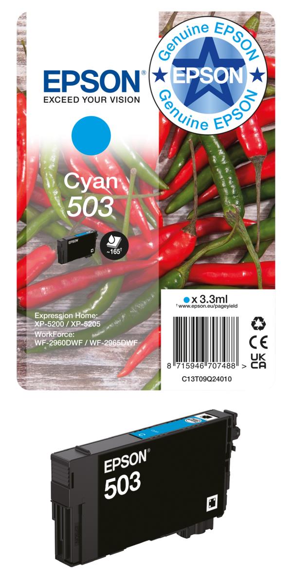 EPSON Ink Cartridge - 503 Xl - 9.2ml Black