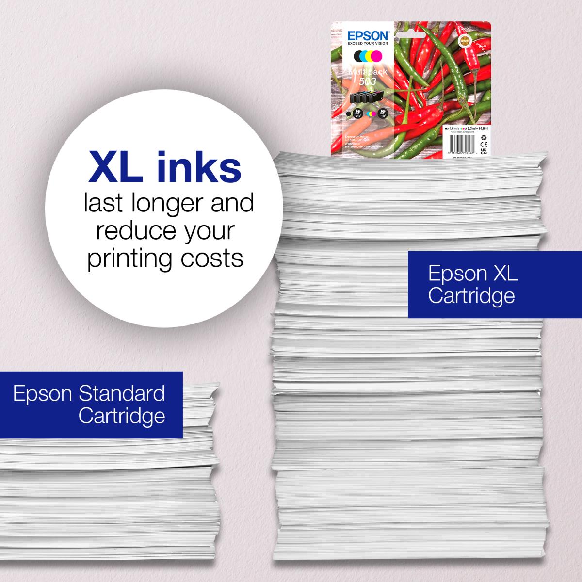 EPSON Ink Cartridge - 503 Xl - 9.2ml Black