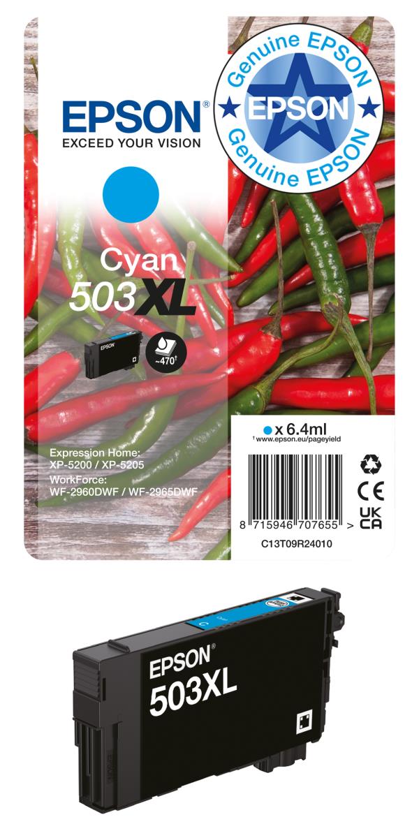 EPSON Ink Cartridge - 503 Xl - Cyan / Magenta / Yellow / Black (c13t09r94010)
