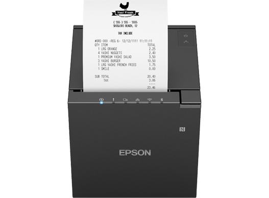 EPSON Tm-m30III (152) - Receipt Printer - Wi-Fi + Bluetooth - Black
