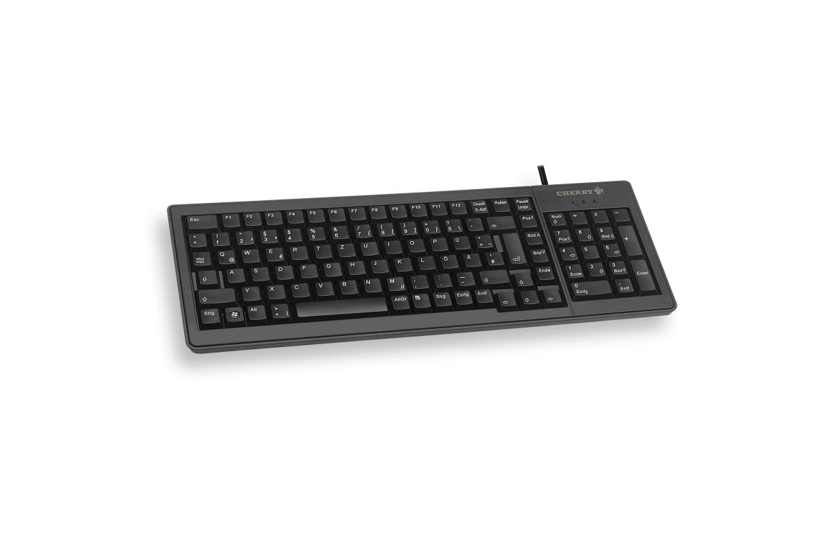 CHERRY Keyboard  Complete G84-5200 Ps/2 Or USB Connection Qwerty Uk Black