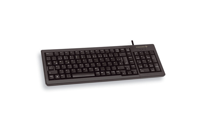 CHERRY Keyboard  Complete G84-5200 Ps/2 Or USB Connection Qwerty Uk Black