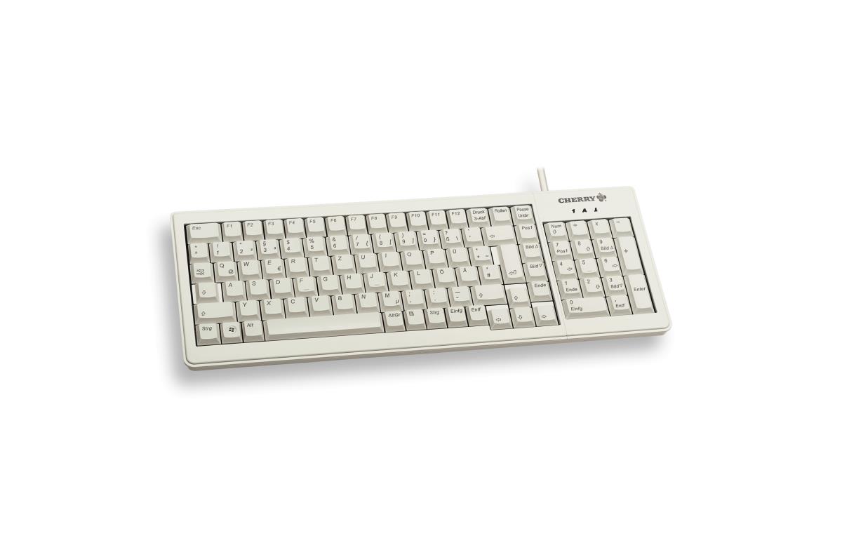 CHERRY Keyboard  Complete G84-5200 Ps/2 Or USB Connection Qwus Euro White