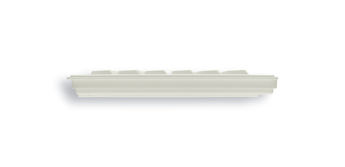 CHERRY Corded G84-5500 XS - Keyboard with Touchpad - USB - White - Qwerty US/Int''l