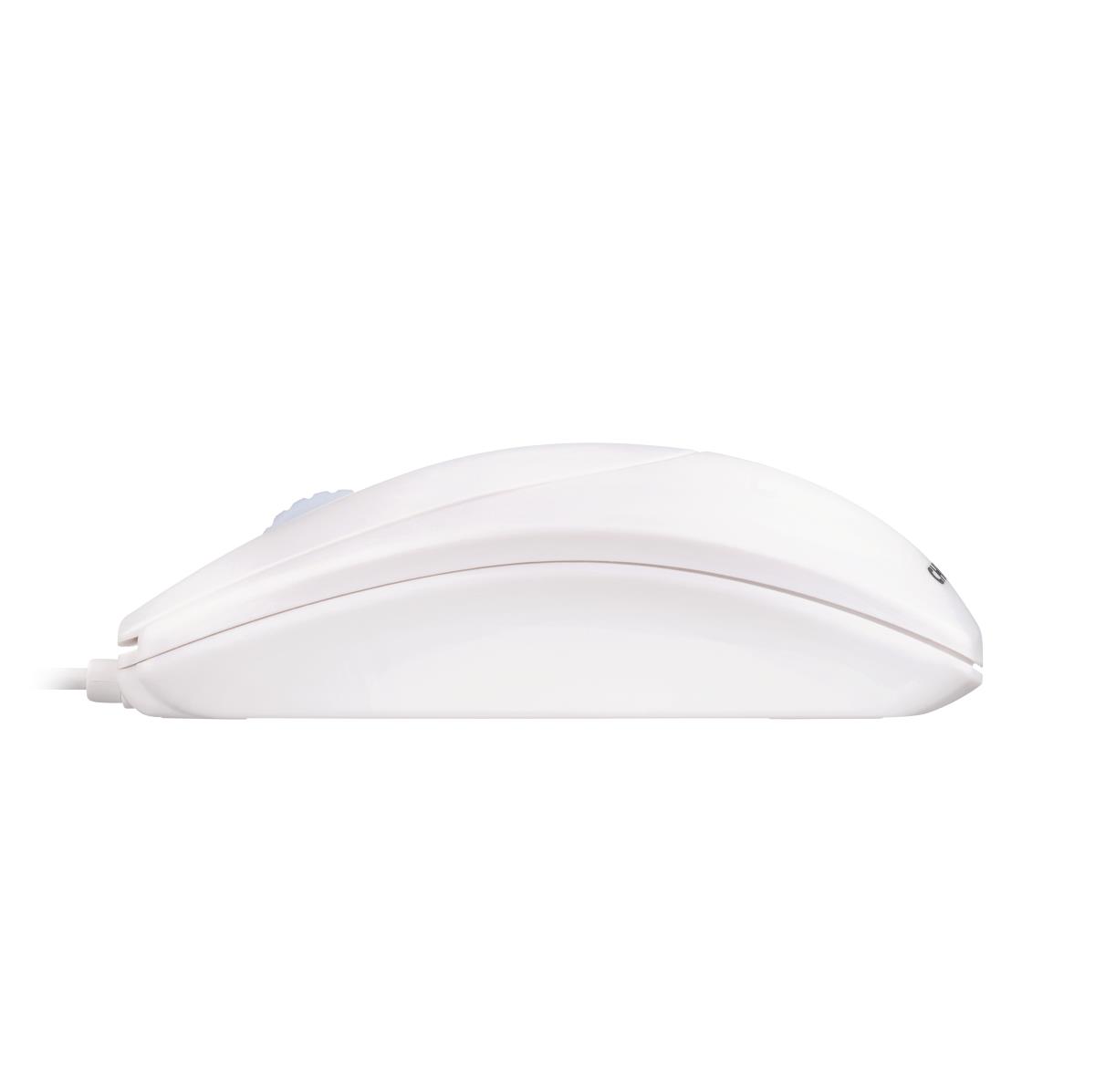 CHERRY Wired Mouse CHERRY WHEELMOUSE - Corded USB - Optical - White Grey