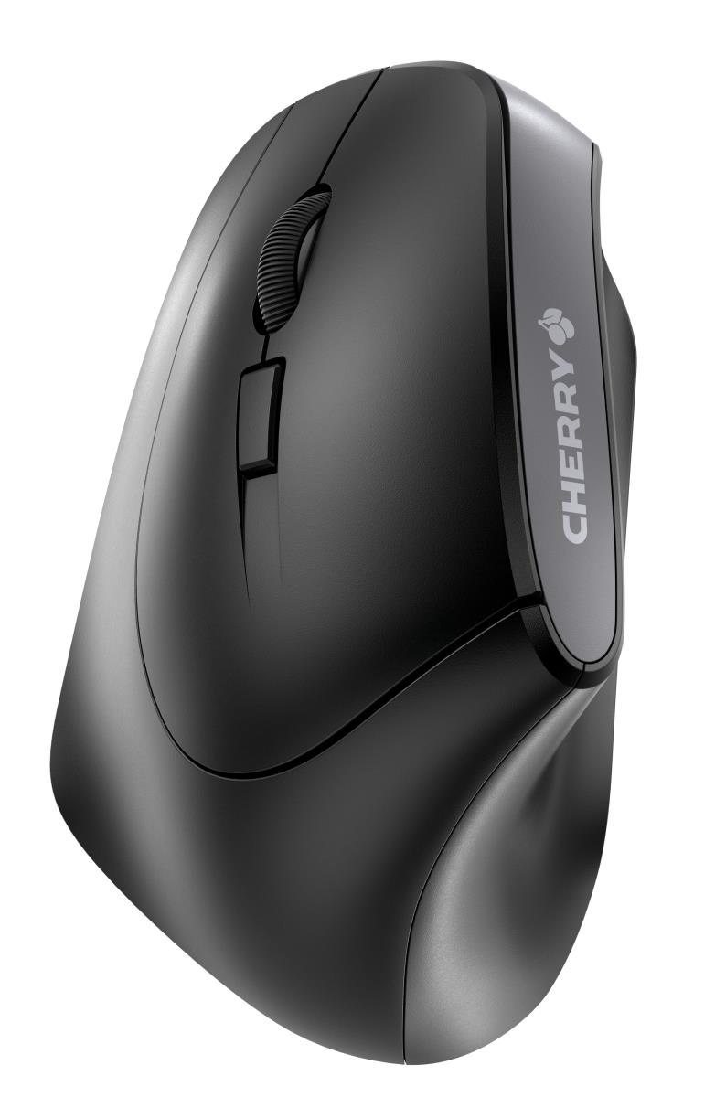 CHERRY Wireless Mouse Optical CHERRY MW 4500 LEFT - Ergonomic 6 Button Wheel - Black