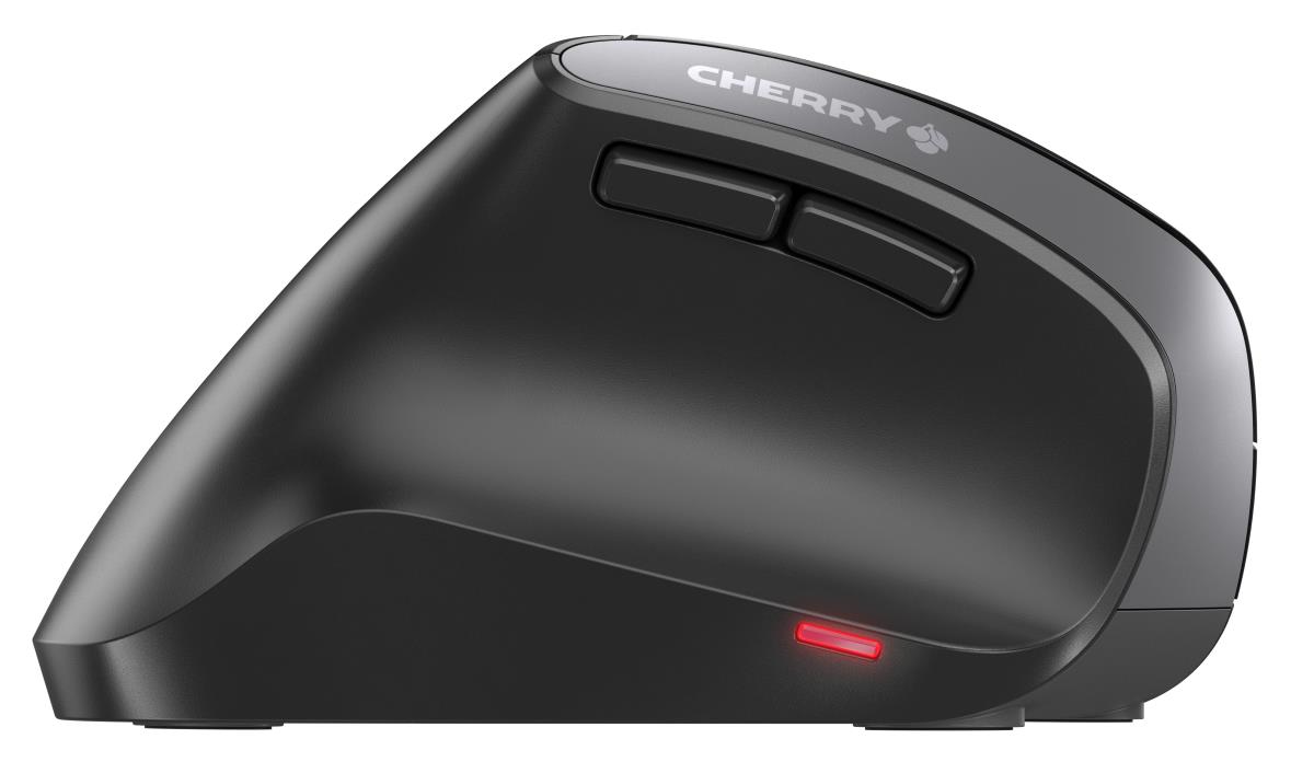 CHERRY Wireless Mouse Optical CHERRY MW 4500 LEFT - Ergonomic 6 Button Wheel - Black