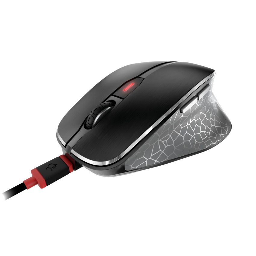 CHERRY Wireless Mouse CHERRY MW 8C ERGO - 6 Button Wheel - Wireless/ Bluetooth - Black