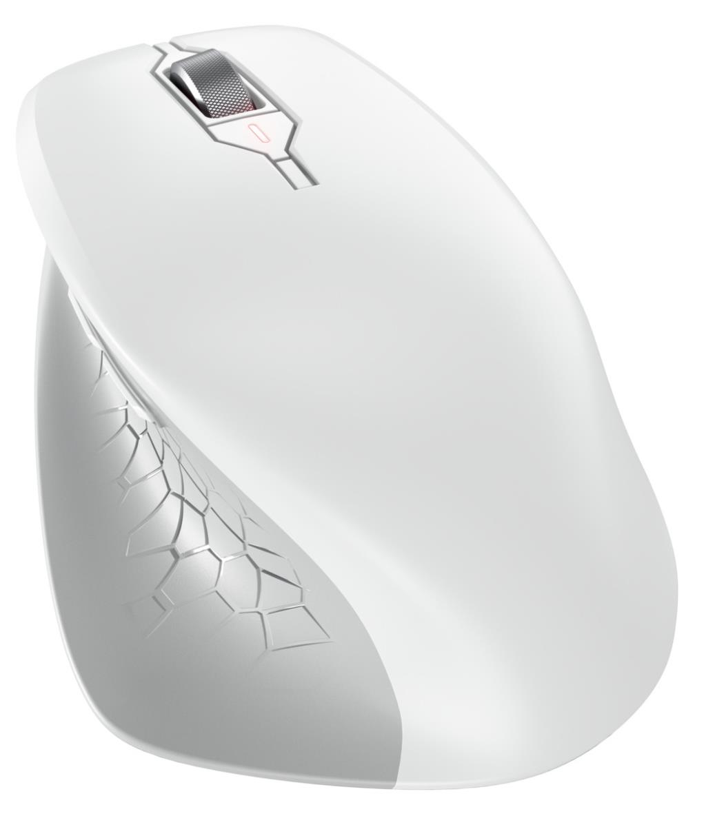CHERRY STREAM MOUSE COMFORT - Ergonomic 6 Button with Wheel - Wireless - White