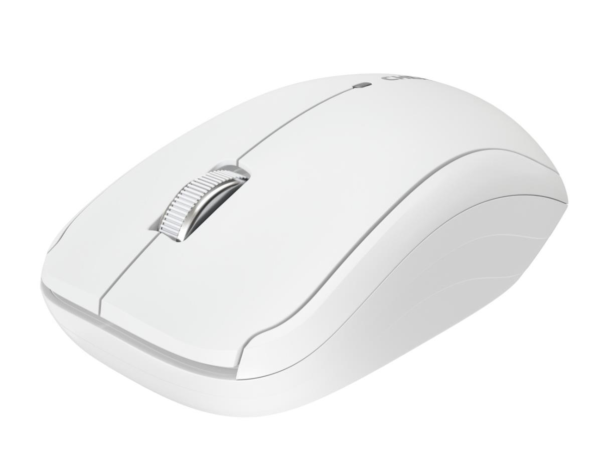 CHERRY Wireless MW 2200 Mouse - 3 Button with Wheel - Optical - RF - White