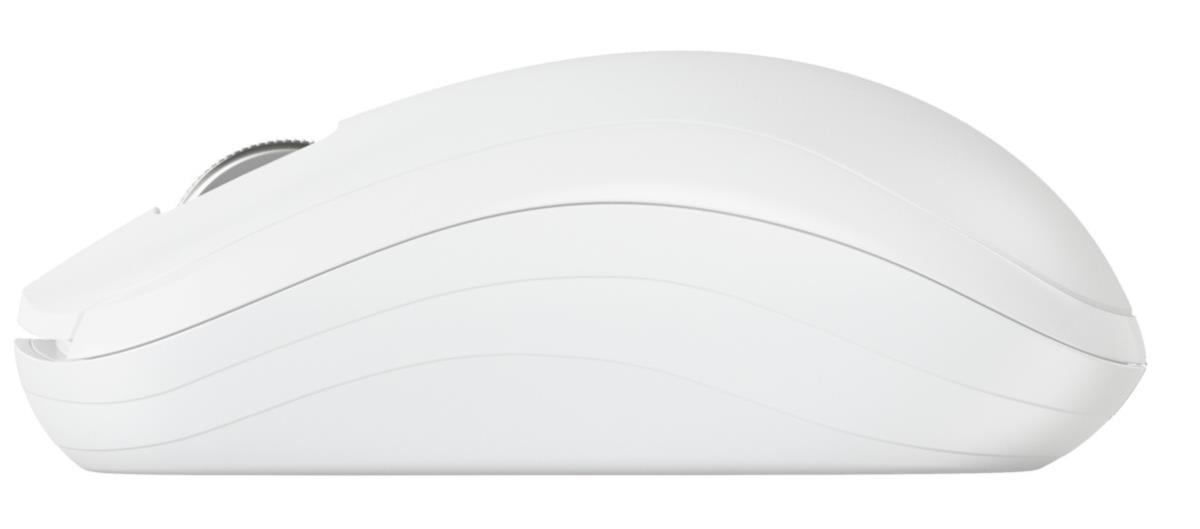 CHERRY Wireless MW 2200 Mouse - 3 Button with Wheel - Optical - RF - White