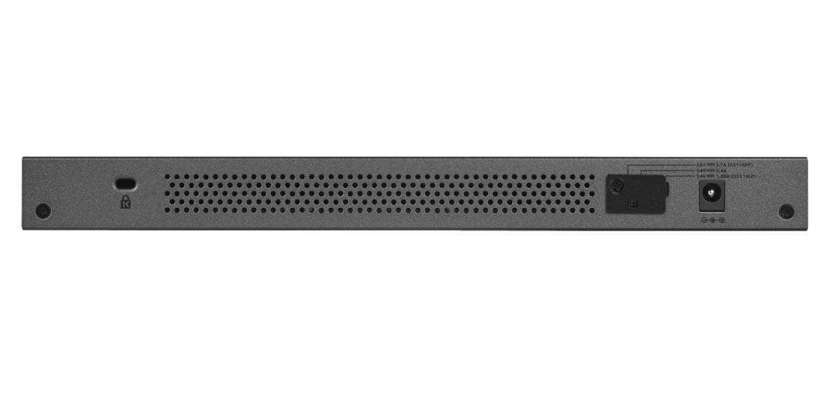 NETGEAR Gigabit Unmanaged Switch 16-Port PoE/PoE+ 183w