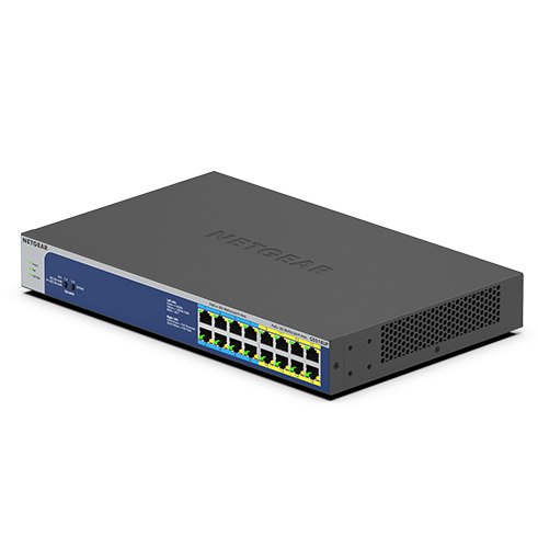 NETGEAR GS516UP Gigabit Unmanaged Switch 16-Port, High-Power PoE+/8-Ports PoE++ 380W