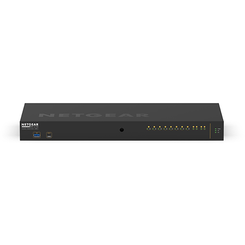 NETGEAR GSM4212PX - M4250-10G2XF-PoE+ AV Line Managed Switch 2x1G 2xSFP+ and 8x1G PoE+ 240W