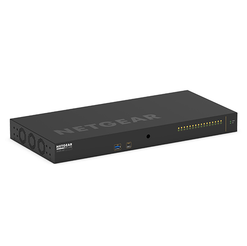 NETGEAR XSM4216F M4250-16XF AV Line Managed Switch 16x1G/10G Fiber SFP+