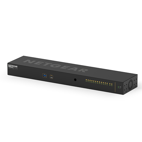 NETGEAR Managed AV Line Switch M4250-12M2XF (MSM4214X) 14 Port - 12x2.5G and 2xSFP+