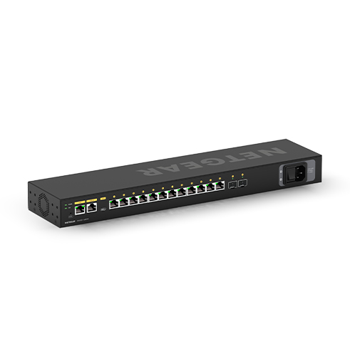 NETGEAR Managed AV Line Switch M4250-12M2XF (MSM4214X) 14 Port - 12x2.5G and 2xSFP+