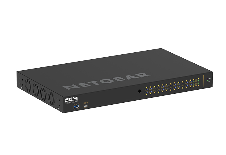 NETGEAR GSM4230P - M4250-26G4F-PoE+ AV Line Managed Switch 2x1G and 4xSFP, 24x1G PoE+ 300W