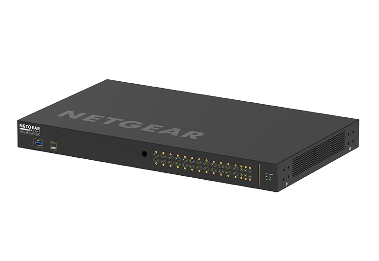 NETGEAR GSM4230P - M4250-26G4F-PoE+ AV Line Managed Switch 2x1G and 4xSFP, 24x1G PoE+ 300W
