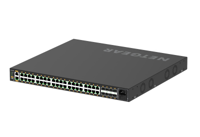NETGEAR GSM4248PX - M4250-40G8XF-PoE+ AV Line Managed Switch 8xSFP+ and 40x1G PoE+ 960W