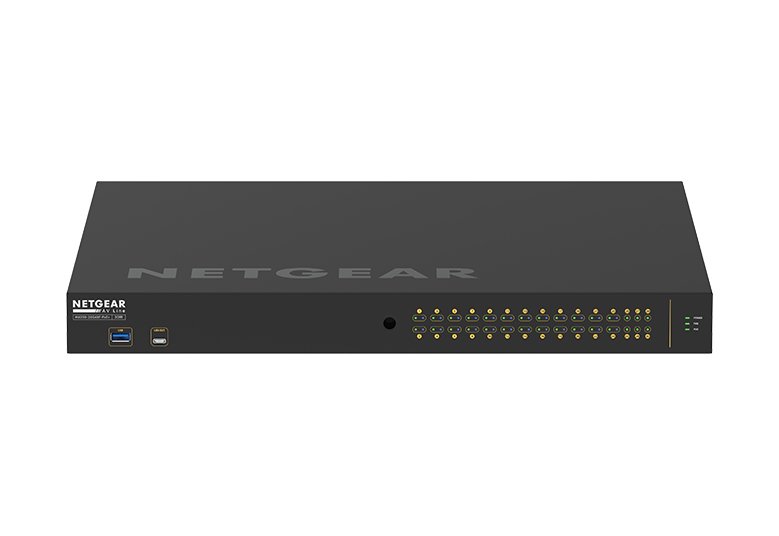 NETGEAR GSM4230PX - M4250-26G4XF-PoE+ AV Line Managed Switch 24x1G PoE+ 480W 2x1G and 4xSFP+