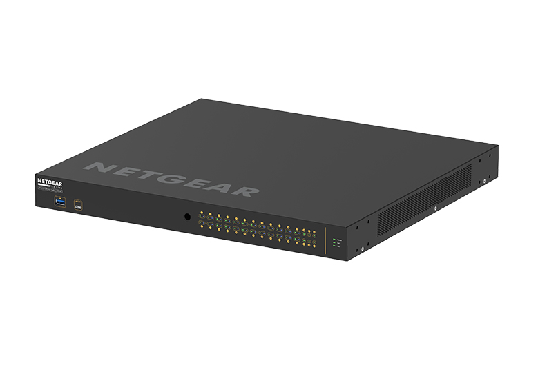 NETGEAR GSM4230PX - M4250-26G4XF-PoE+ AV Line Managed Switch 24x1G PoE+ 480W 2x1G and 4xSFP+