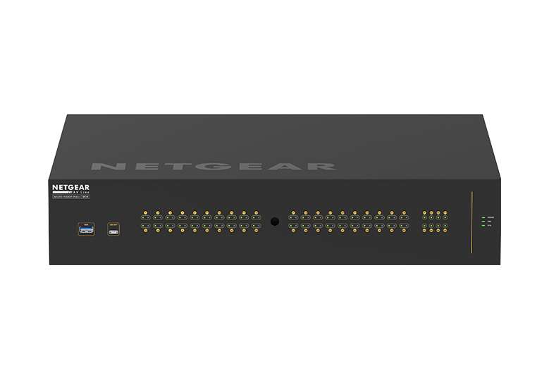 NETGEAR GSM4248UX - M4250-40G8XF-PoE++ AV Line Managed Switch 40x1G PoE++ 2880W and 8xSFP+