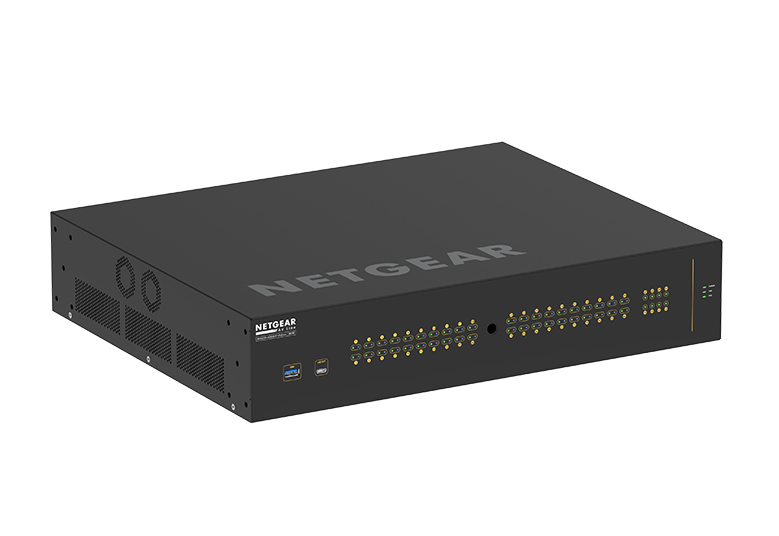 NETGEAR GSM4248UX - M4250-40G8XF-PoE++ AV Line Managed Switch 40x1G PoE++ 2880W and 8xSFP+