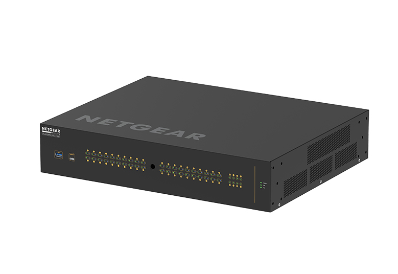 NETGEAR GSM4248UX - M4250-40G8XF-PoE++ AV Line Managed Switch 40x1G PoE++ 2880W and 8xSFP+