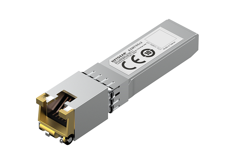 NETGEAR AXM765 - SFP+ Transceiver, Converts SFP+ Ports To Copper 10GBase-T 80m