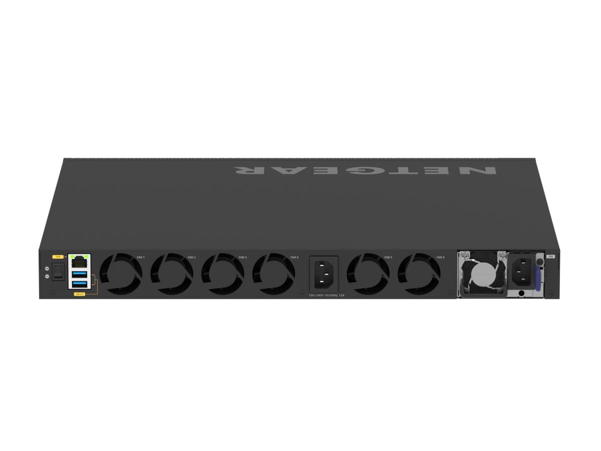 NETGEAR M4350-24X8F8V (XSM4340V) Managed Switch 24x10G/Multi-Gig PoE++ (290W base, up to 1,770W), 8xSFP+ and 8xSFP28 25G