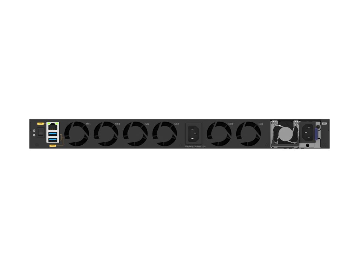 NETGEAR M4350-24X8F8V (XSM4340V) Managed Switch 24x10G/Multi-Gig PoE++ (290W base, up to 1,770W), 8xSFP+ and 8xSFP28 25G