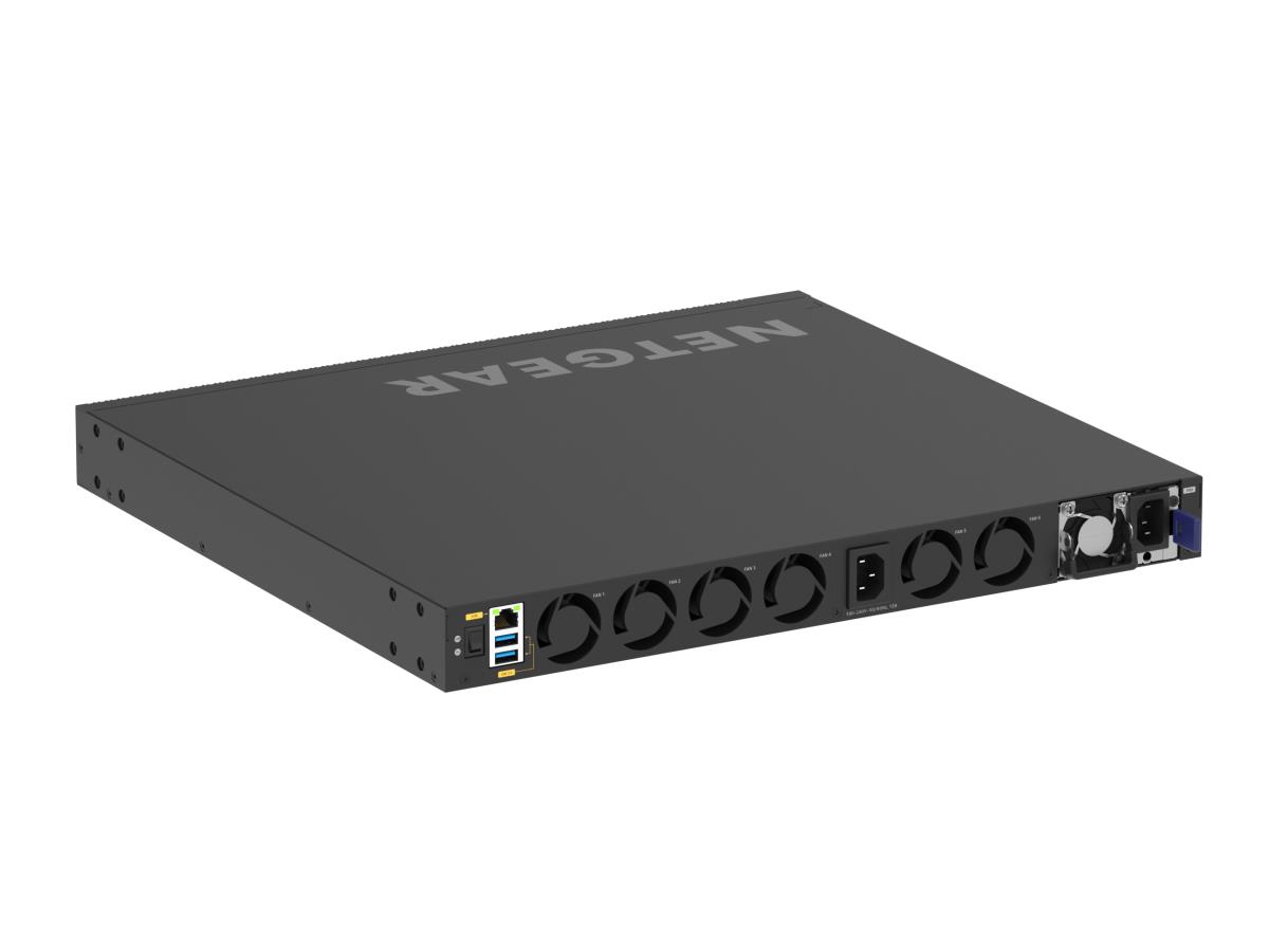 NETGEAR M4350-24X8F8V (XSM4340V) Managed Switch 24x10G/Multi-Gig PoE++ (290W base, up to 1,770W), 8xSFP+ and 8xSFP28 25G