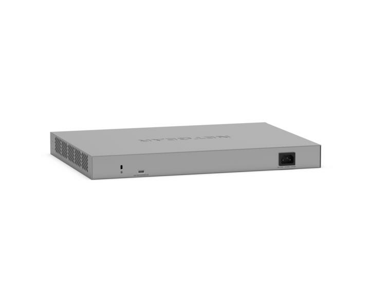 NETGEAR Managed Smart Switch PoE+ GS728TPv3 24-Port GbE with 4 SFP Ports and Cloud Management