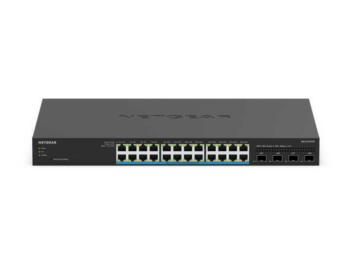 NETGEAR MS324TXUP Multi-Gigabit (2.5G) Ethernet Ultra60 PoE++ 24-Port Smart Switch with 4 SFP+ Ports