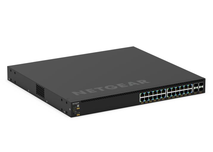NETGEAR GSM4328 - M4350-24G4XF Fully Managed Switch with 24x1G PoE+ (648W Base, up to 720W) and 4xSFP+
