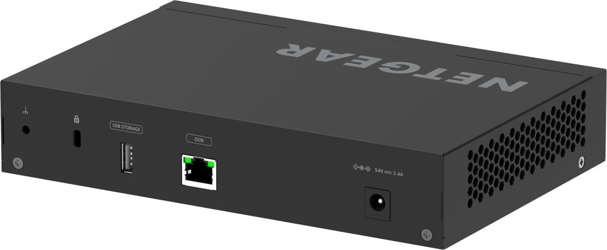 NETGEAR AV Line Managed Desktop Switch M4250-9G1F-PoE+ (GSM4210PD) - 8x1G PoE+ 110W 1x1G and 1xSFP Port
