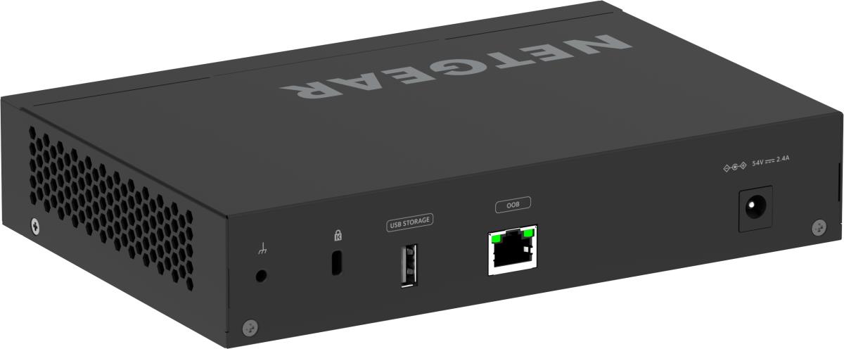 NETGEAR AV Line Managed Desktop Switch M4250-9G1F-PoE+ (GSM4210PD) - 8x1G PoE+ 110W 1x1G and 1xSFP Port