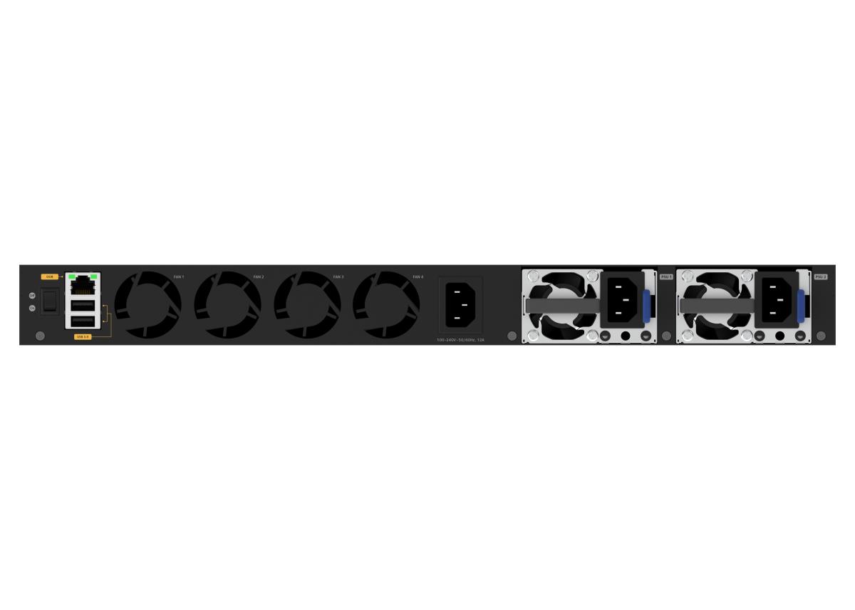 NETGEAR Fully Managed Switch M4350-48G4XF (GSM4352) - 48x1G PoE+ (236W base, up to 1,440W) and 4xSFP+ Port