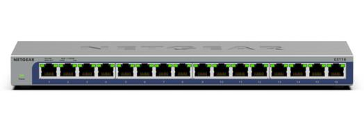 NETGEAR Unmanaged Switch GbE 16-Port