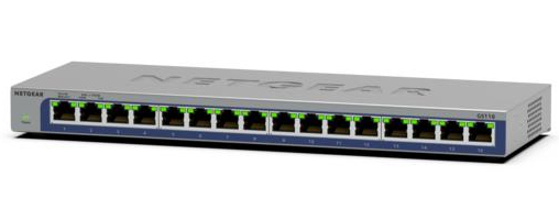 NETGEAR Unmanaged Switch GbE 16-Port