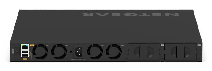 NETGEAR Managed Switch M4350-24M4X4V (MSM4332) 32 Port - 24x2.5G, 4x10G/Multi-gig PoE++ (510W base, up to 2,520W) and 4xSFP28 25G
