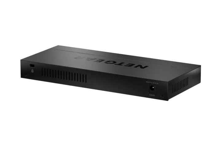NETGEAR Managed Smart Essentials Switch PoE+ GS310TPv2 - 8-Port GbE with 2 Dedicated SFP Ports (55W)