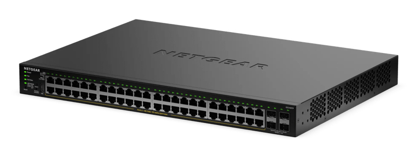 NETGEAR Managed Smart Essentials Switch PoE+ GS348TPv2 - 48-Port GbE with 4 Dedicated SFP Ports (380W)