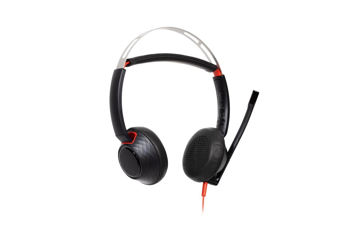 HP Headset Blackwire 5220 - Stereo - USB-C / USB-A / 3.5mm