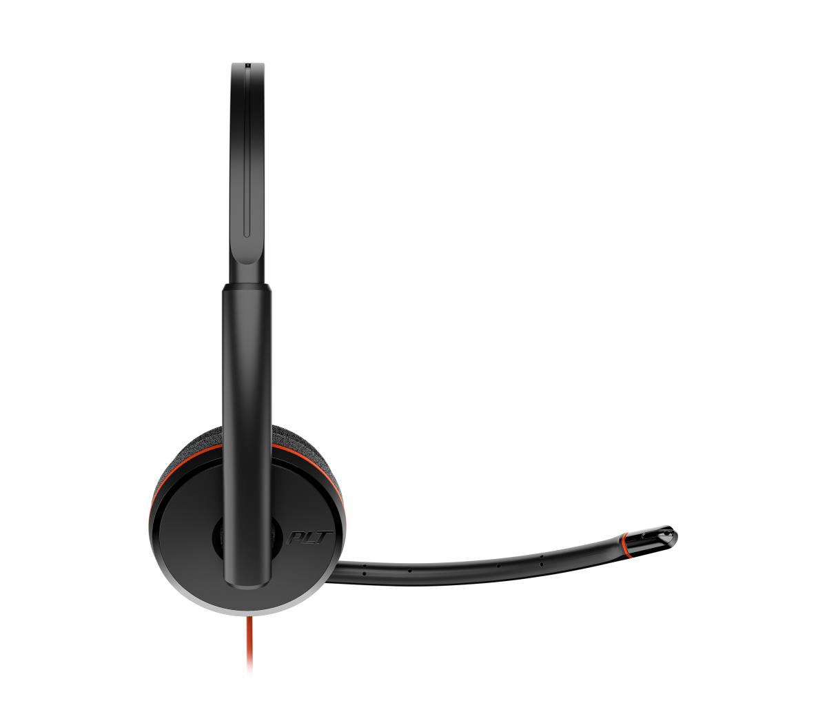 HP Headset Blackwire C3220 - Stereo - USB-c - Black