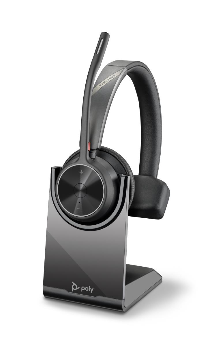 HP Headset Voyager 4310 Uc - Mono - USB-c Bluetooth With Charge Stand