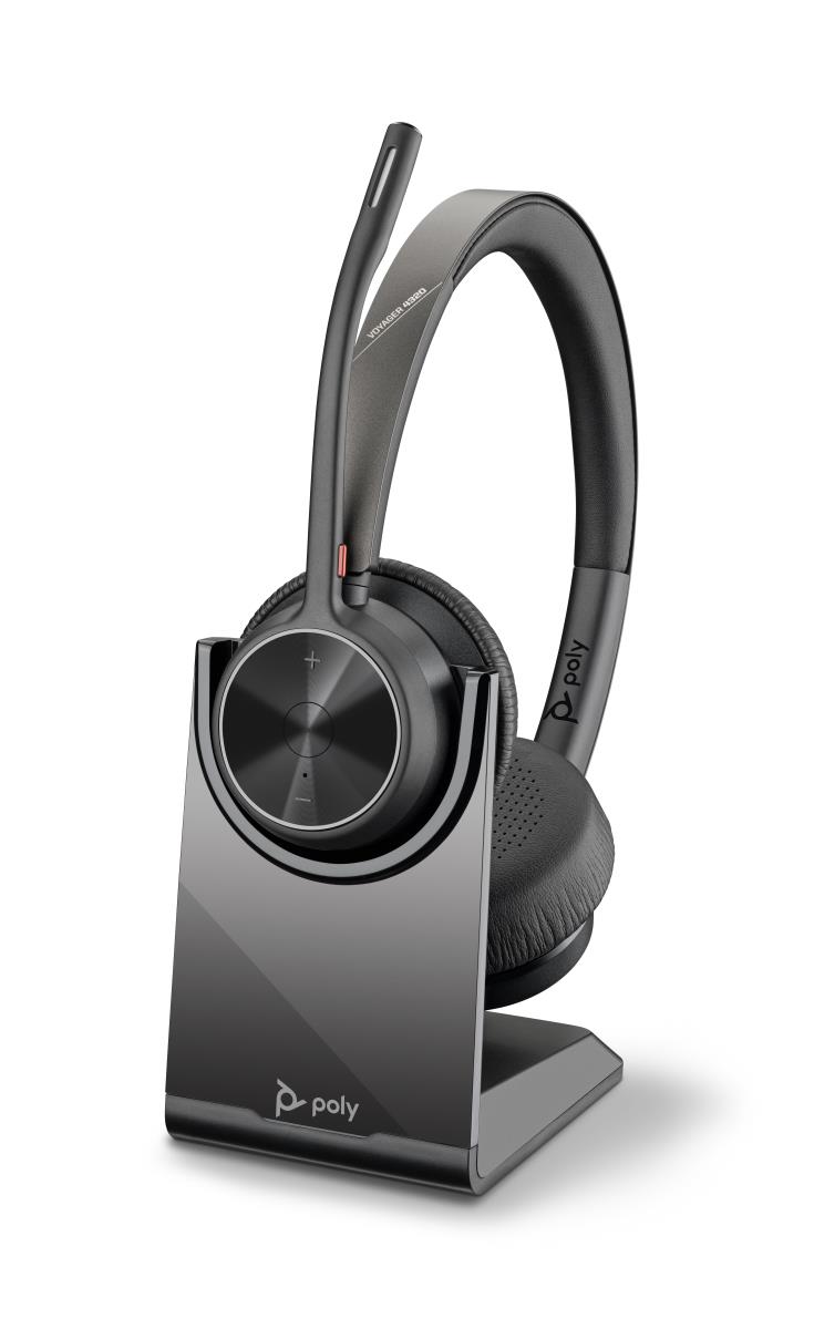 HP Headset Voyager 4320 Uc - Stereo - USB-a Bluetooth With Charge Stand